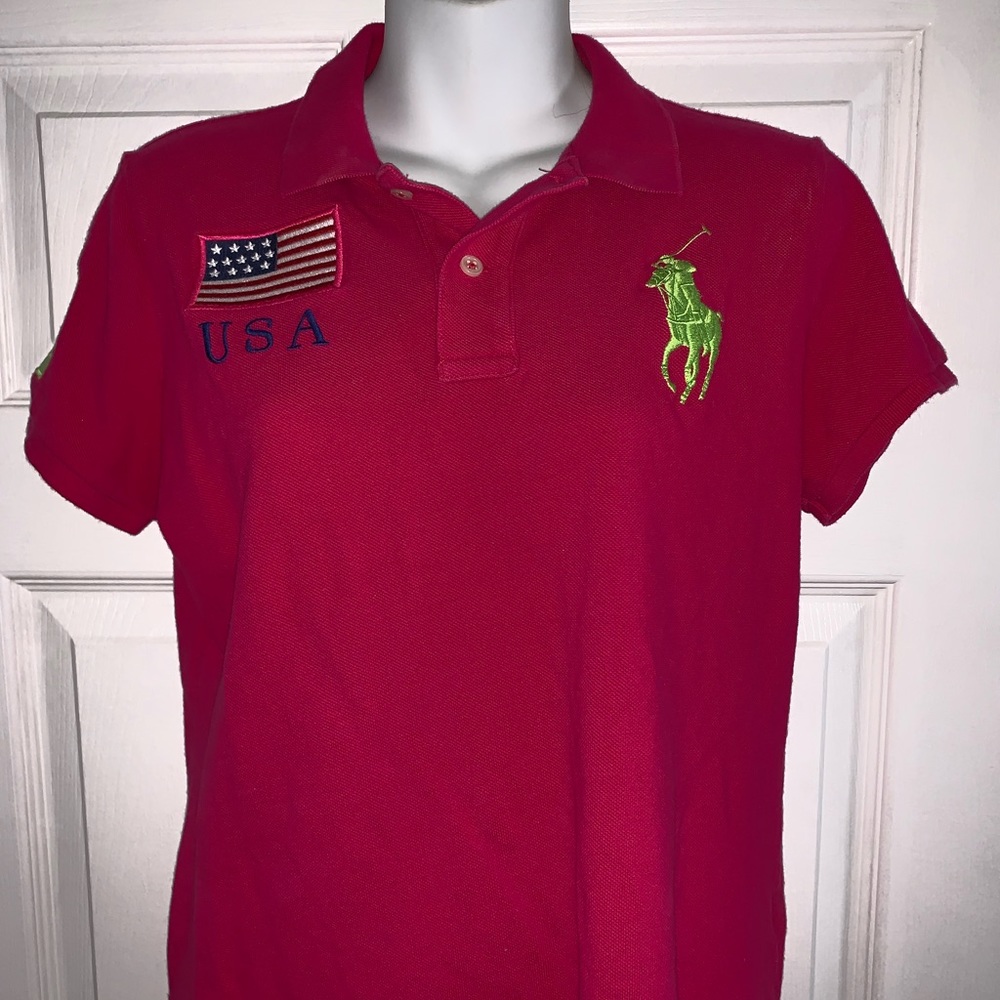 Ralph Lauren Big Pony Skinny Polo Women’s Large